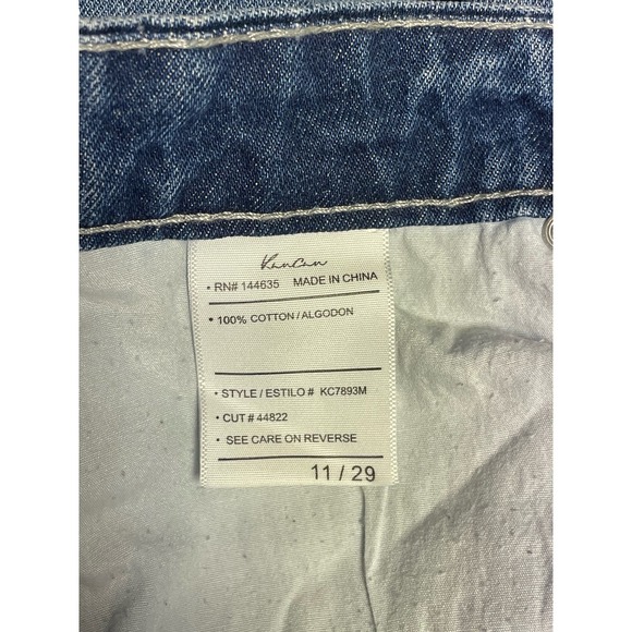NWT Kancan Cargo, High Rise, Straight Leg, Button‎ Fly Jeans, Ladies Sz 11/29 - Picture 5 of 7